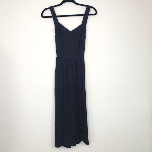 GREYLIN x Revolve Black Cece Sweetheart Cullote Jumpsuit Sz XS‎ - Picture 2 of 13